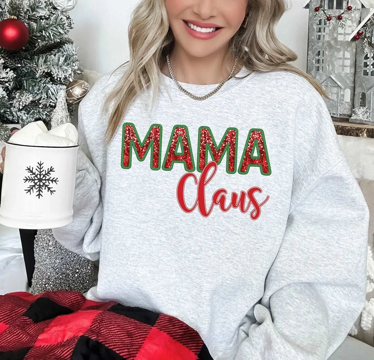 Personalized Family Claus Christmas Sweatshirt
