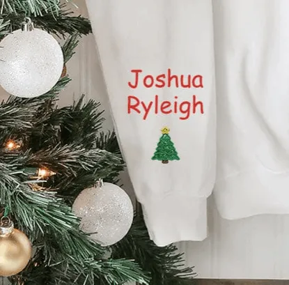 Personalized Family Claus Christmas Sweatshirt