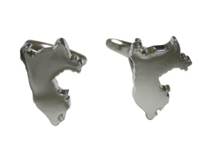 Peru Map Shape Cufflinks