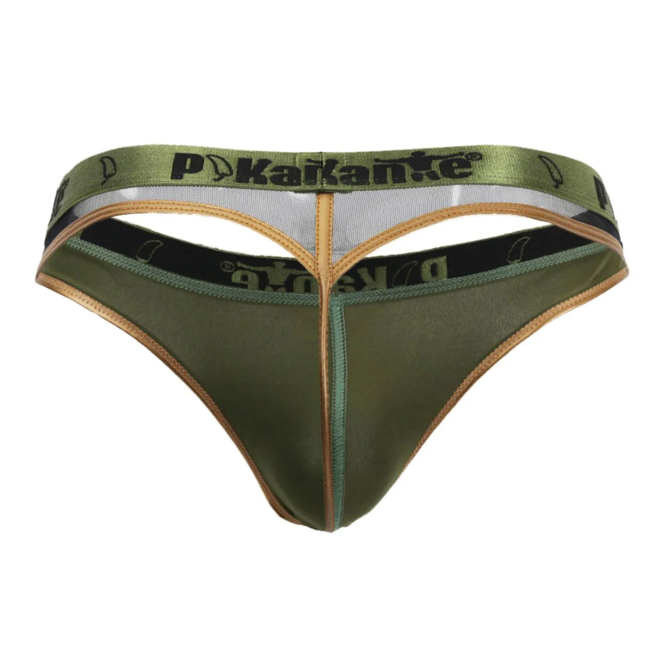 Pikante 8053 Sherlock Thongs Green