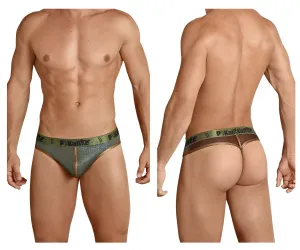 Pikante 8053 Sherlock Thongs Green