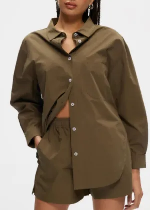Poplin Oversized Shirt