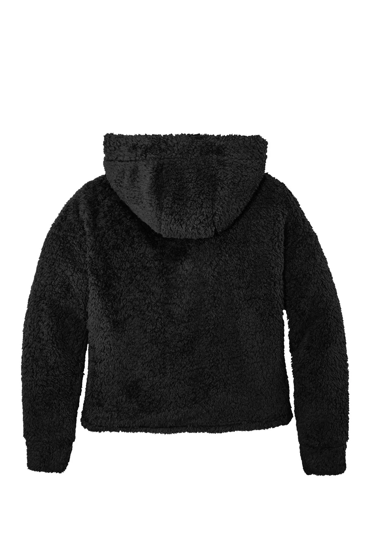 Port Authority  Women's Cozy Fleece Hoodie. L132 Black