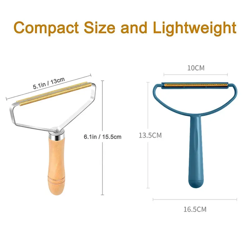 Portable Pet Hair and Lint Remover Tool