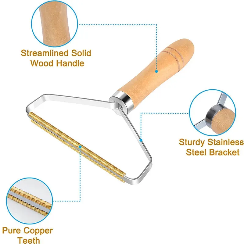 Portable Pet Hair and Lint Remover Tool
