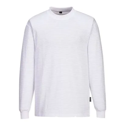 Portwest Anti-Static ESD Long Sleeve T-Shirt-AS22