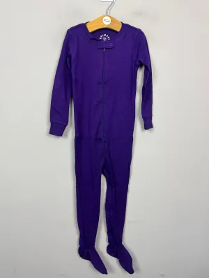 Primary Organic Sleepsuit - Plain dye, Purple (New) 18-24m