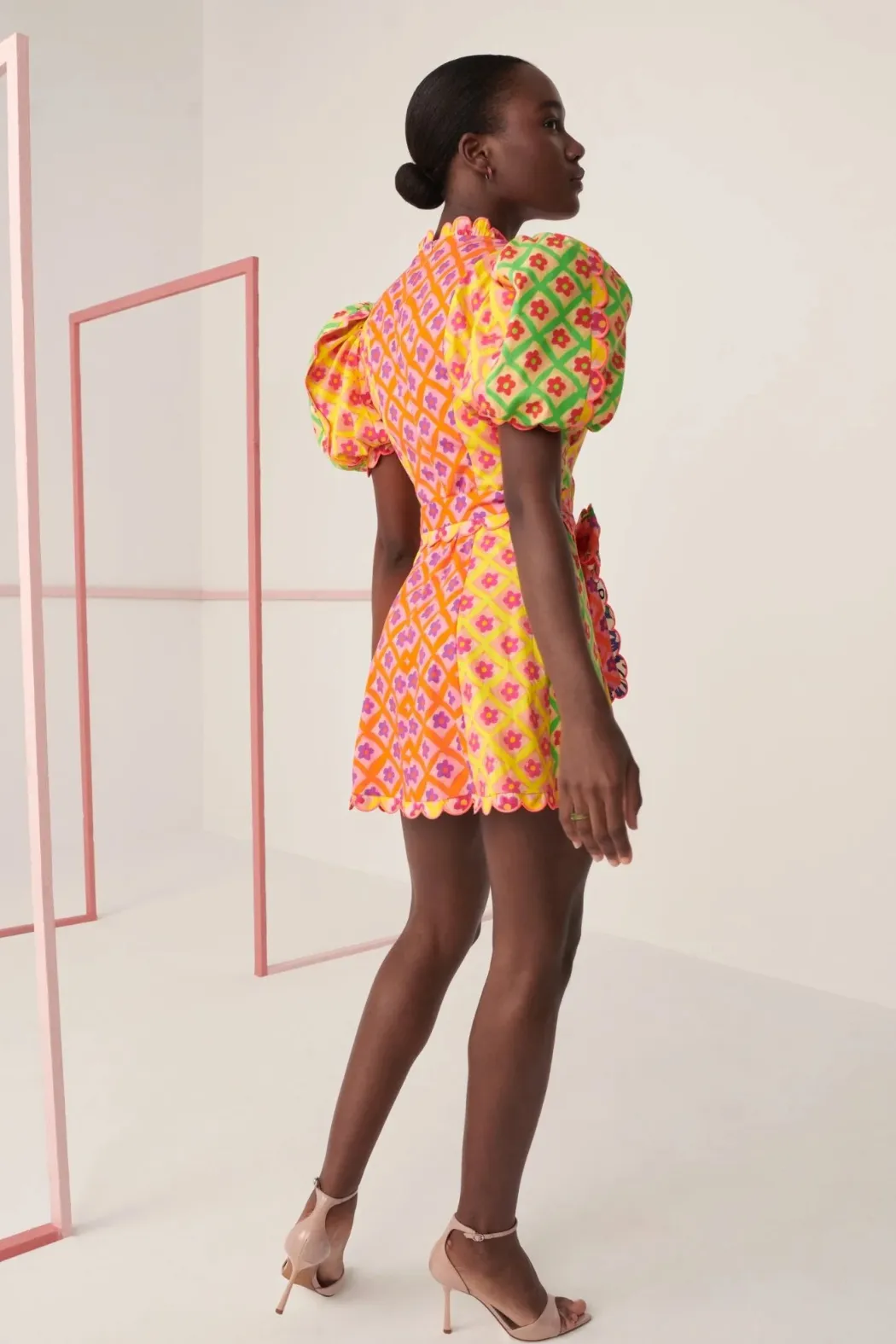 Printed "Nauru" Dress