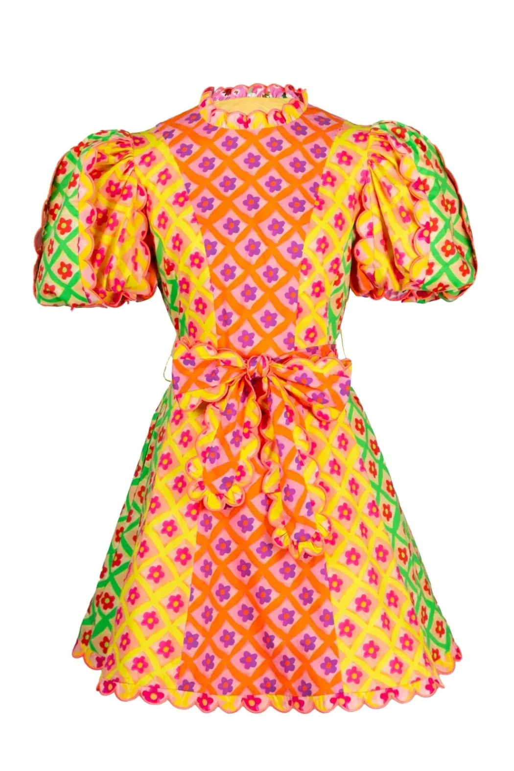 Printed "Nauru" Dress