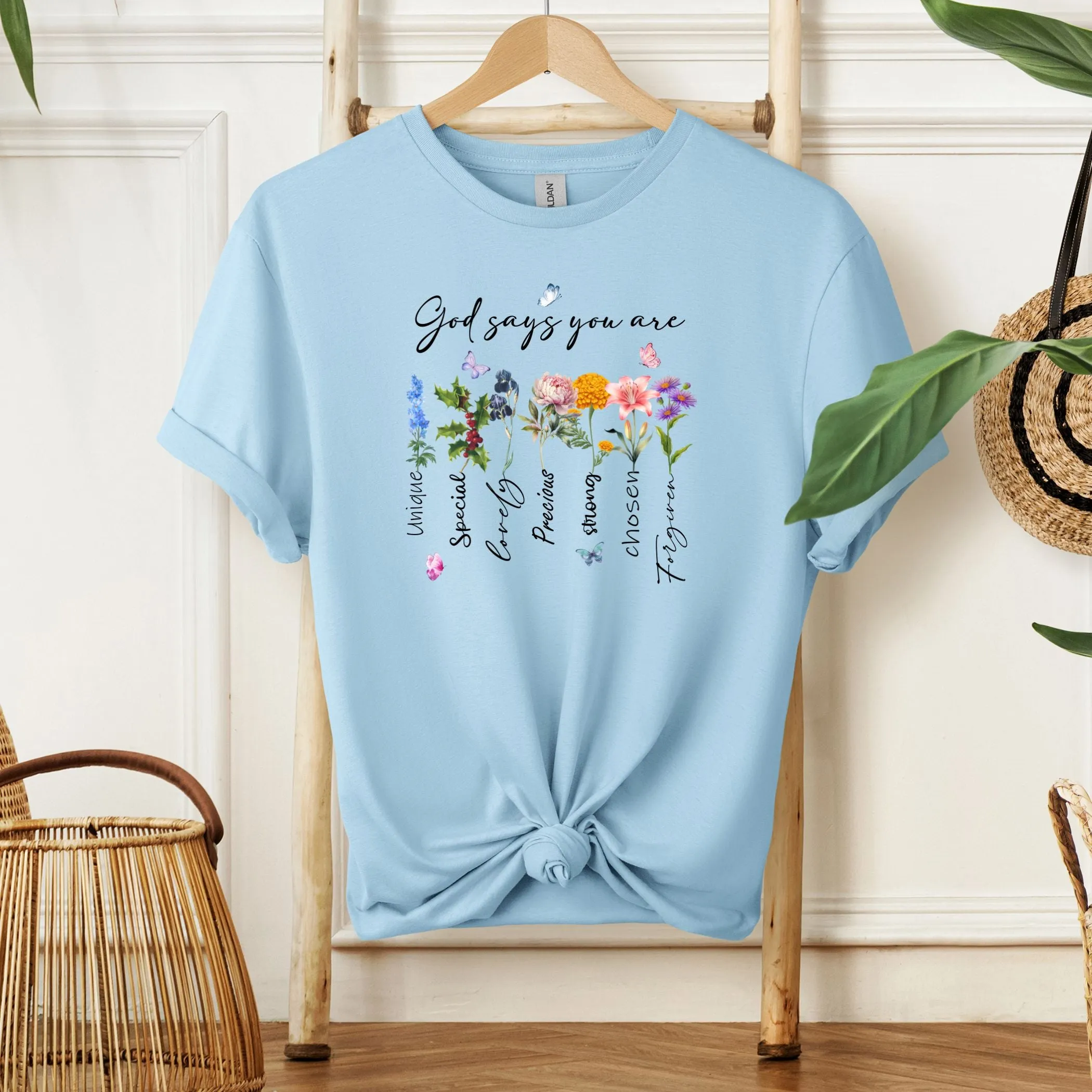 "God Says You Are" Shirt for Women