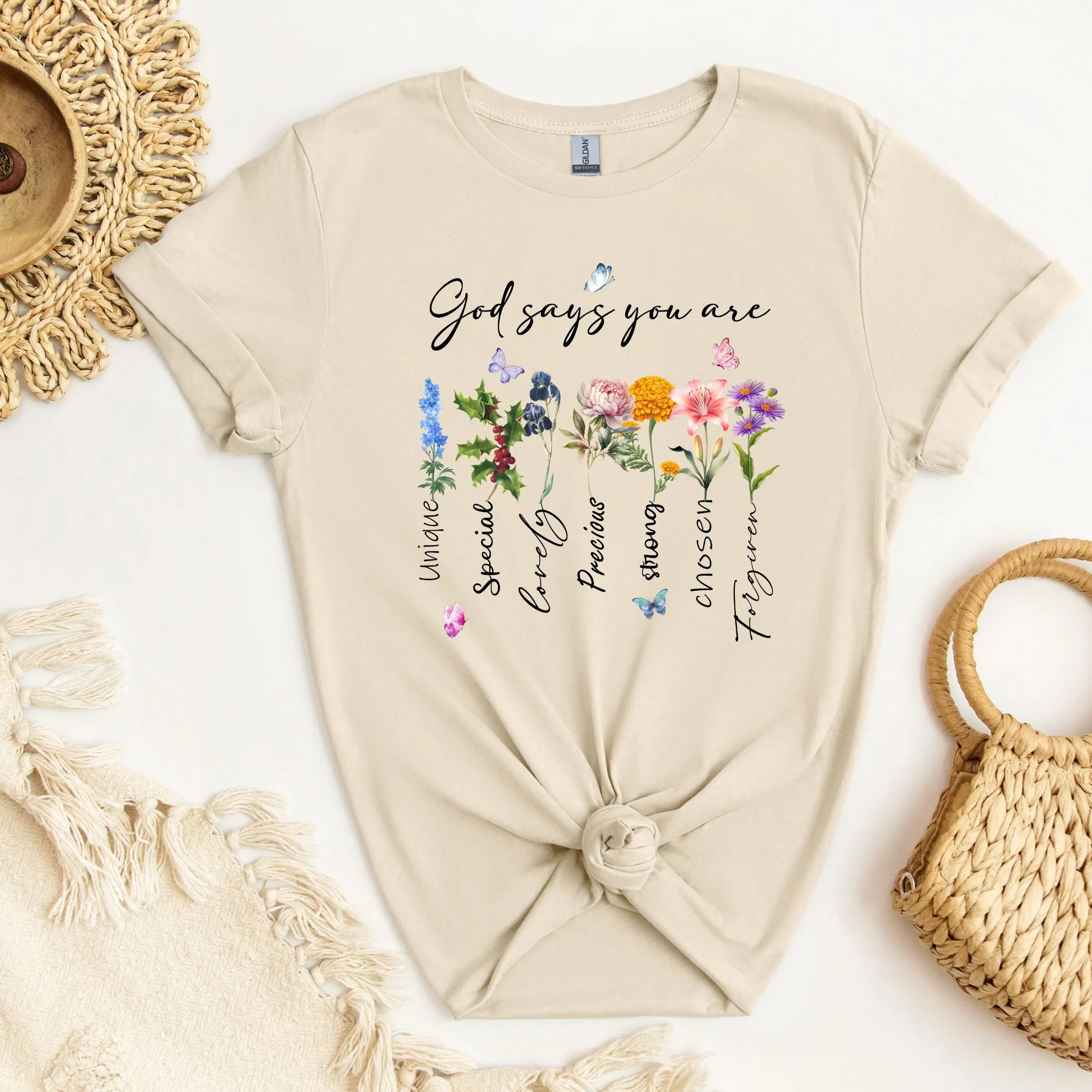 "God Says You Are" Shirt for Women