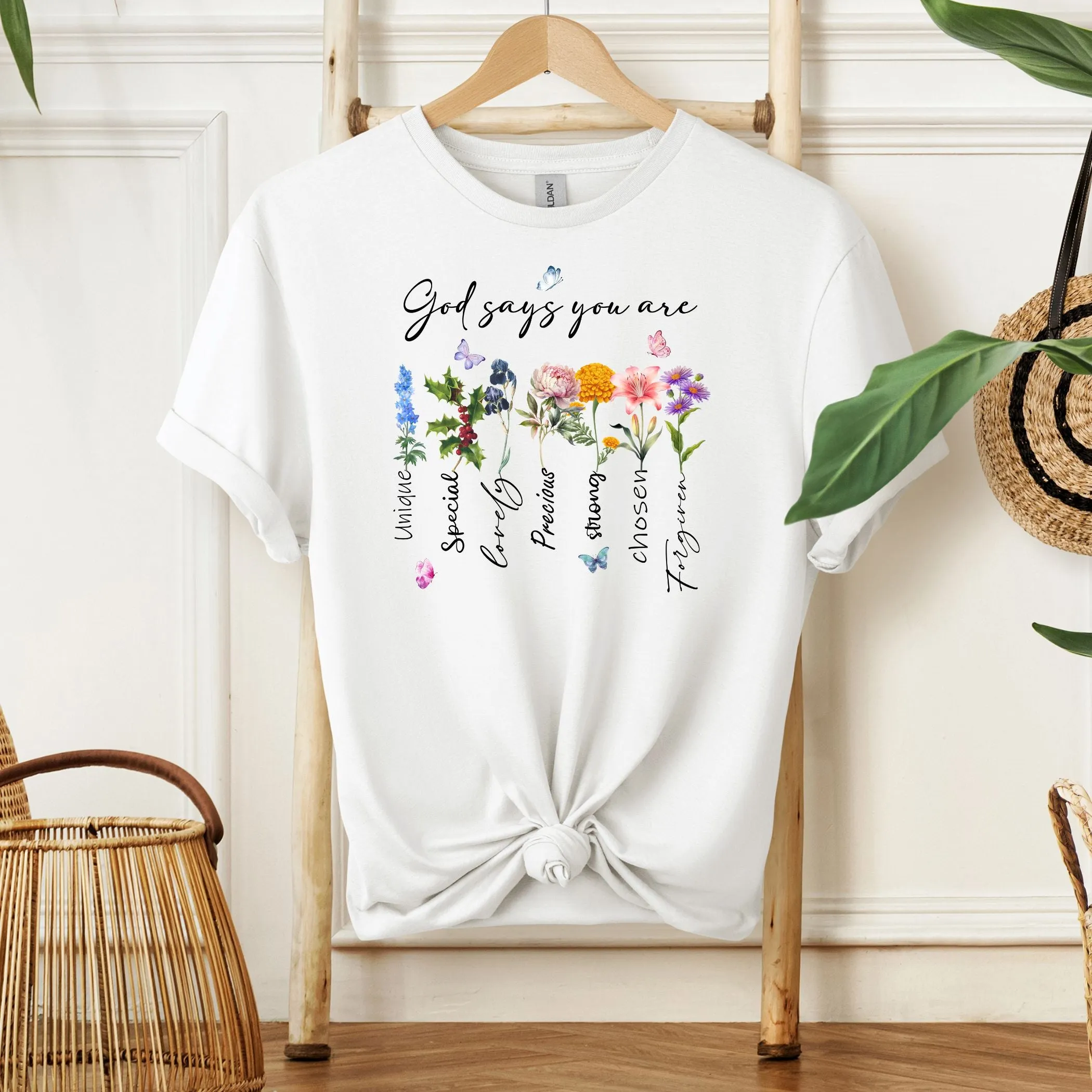 "God Says You Are" Shirt for Women