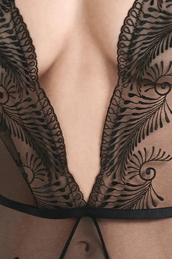 Rafaela Soft Bodysuit - Black