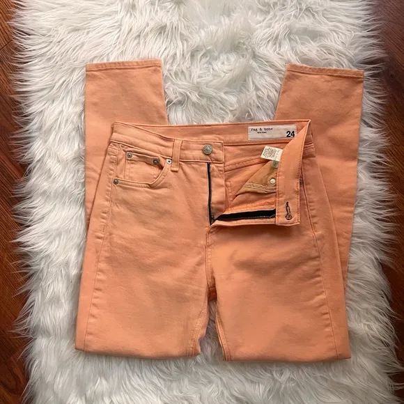 Rag &amp; bone high rise jeans