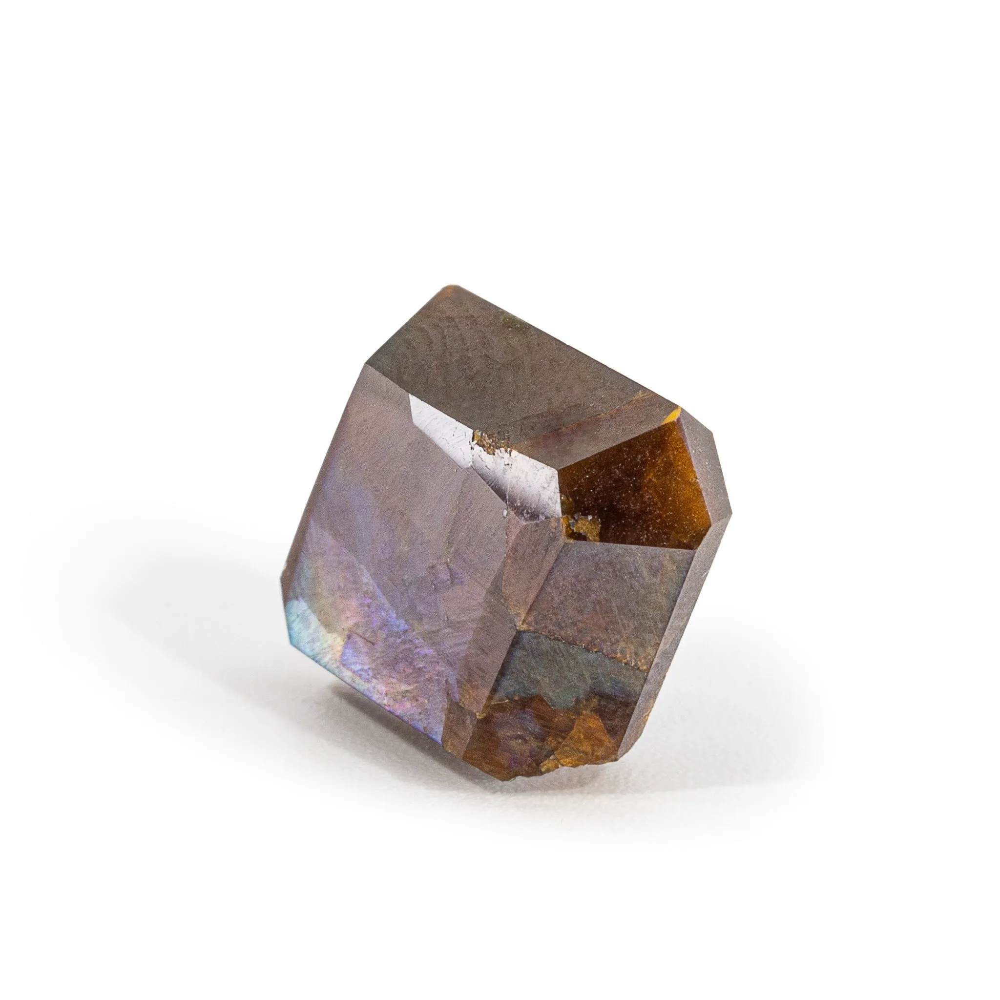 Rainbow Andradite Garnet 17.1 mm 13.32 Carat Faceted Gemstone - Japan