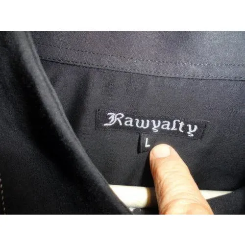 Rawyalty Black Eagle Large Shirt Size Large
