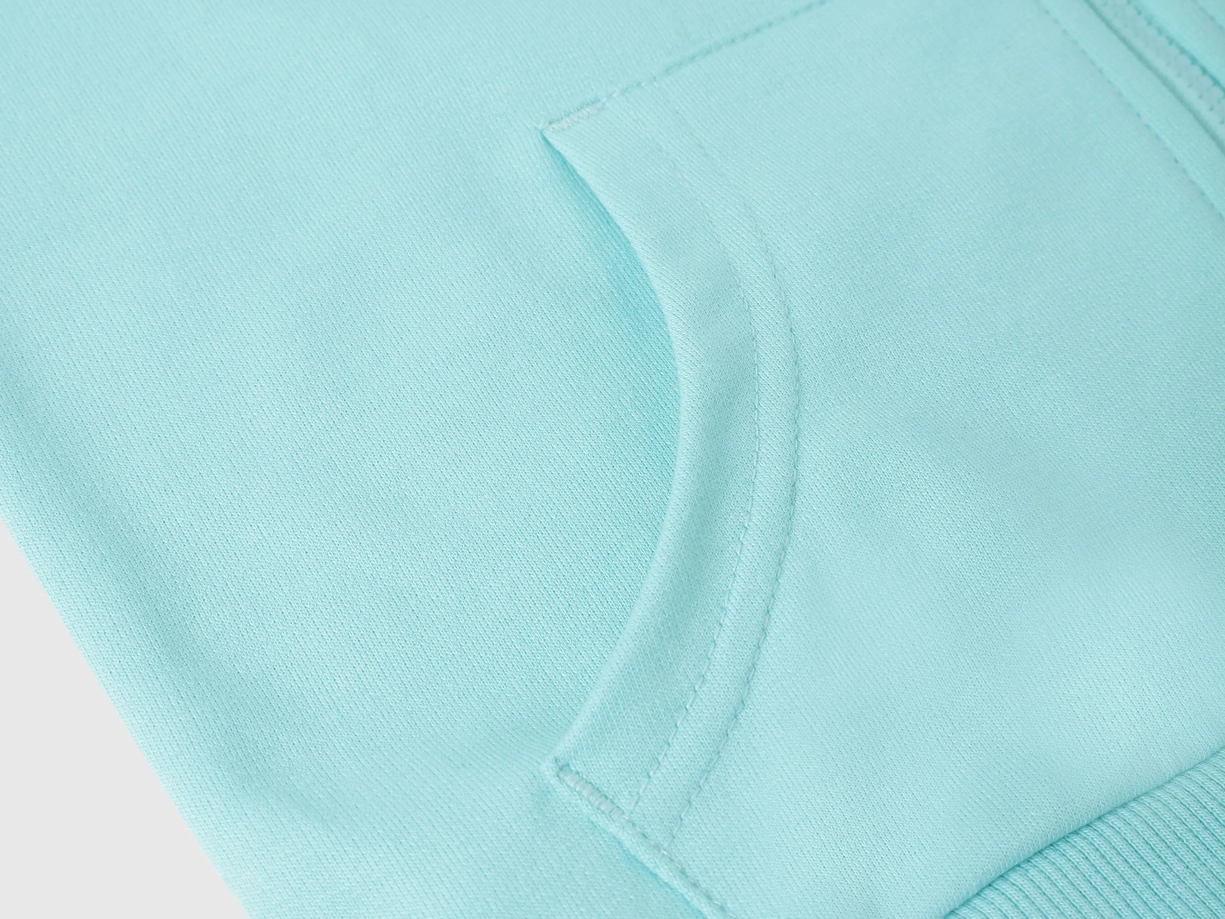 Regular Fit High Neck Embossed Sweatshirts