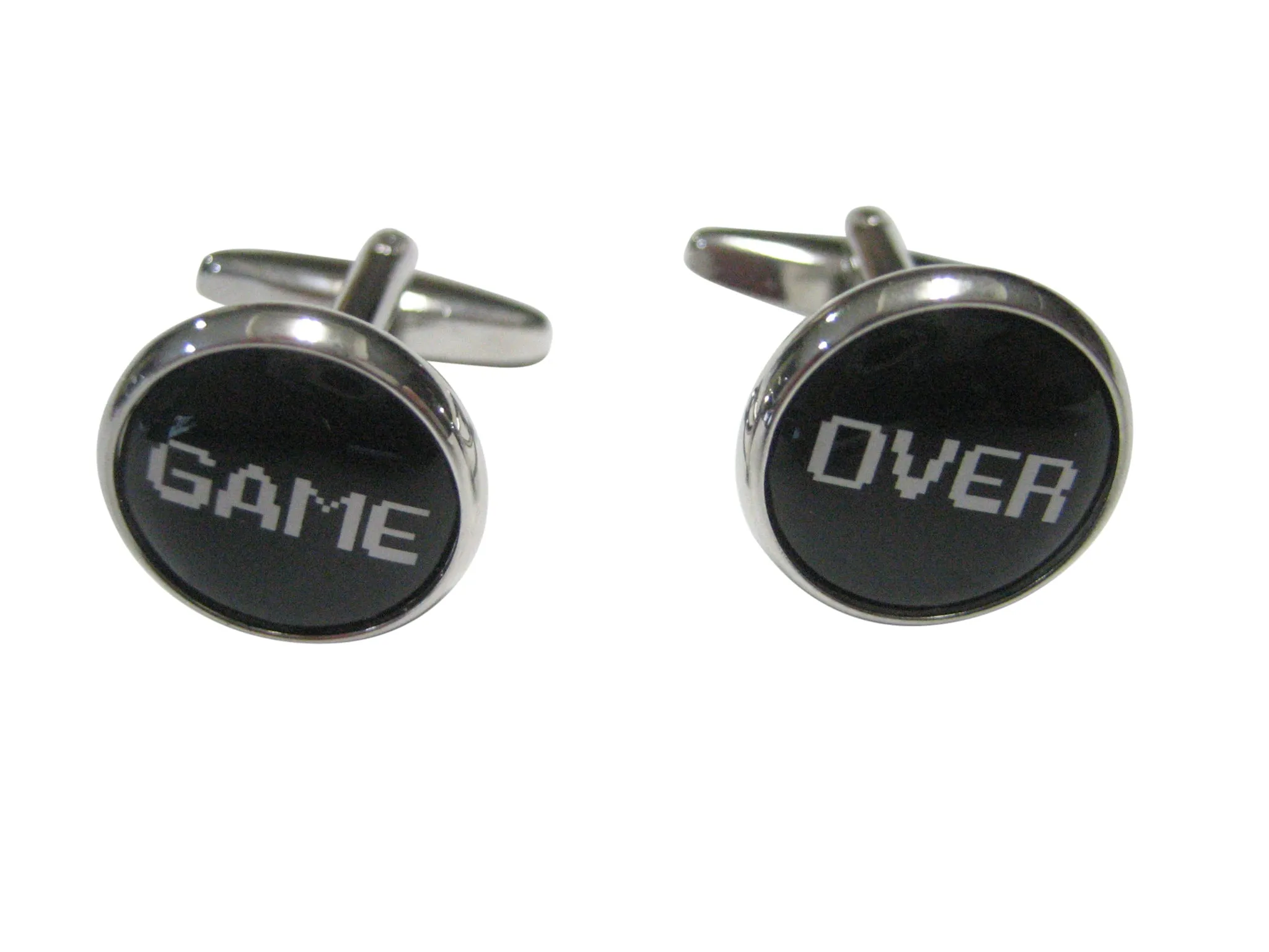 Retro Fun Gamer Game Over Cufflinks