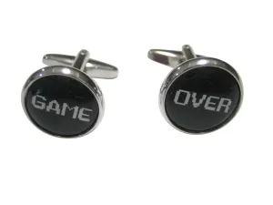 Retro Fun Gamer Game Over Cufflinks