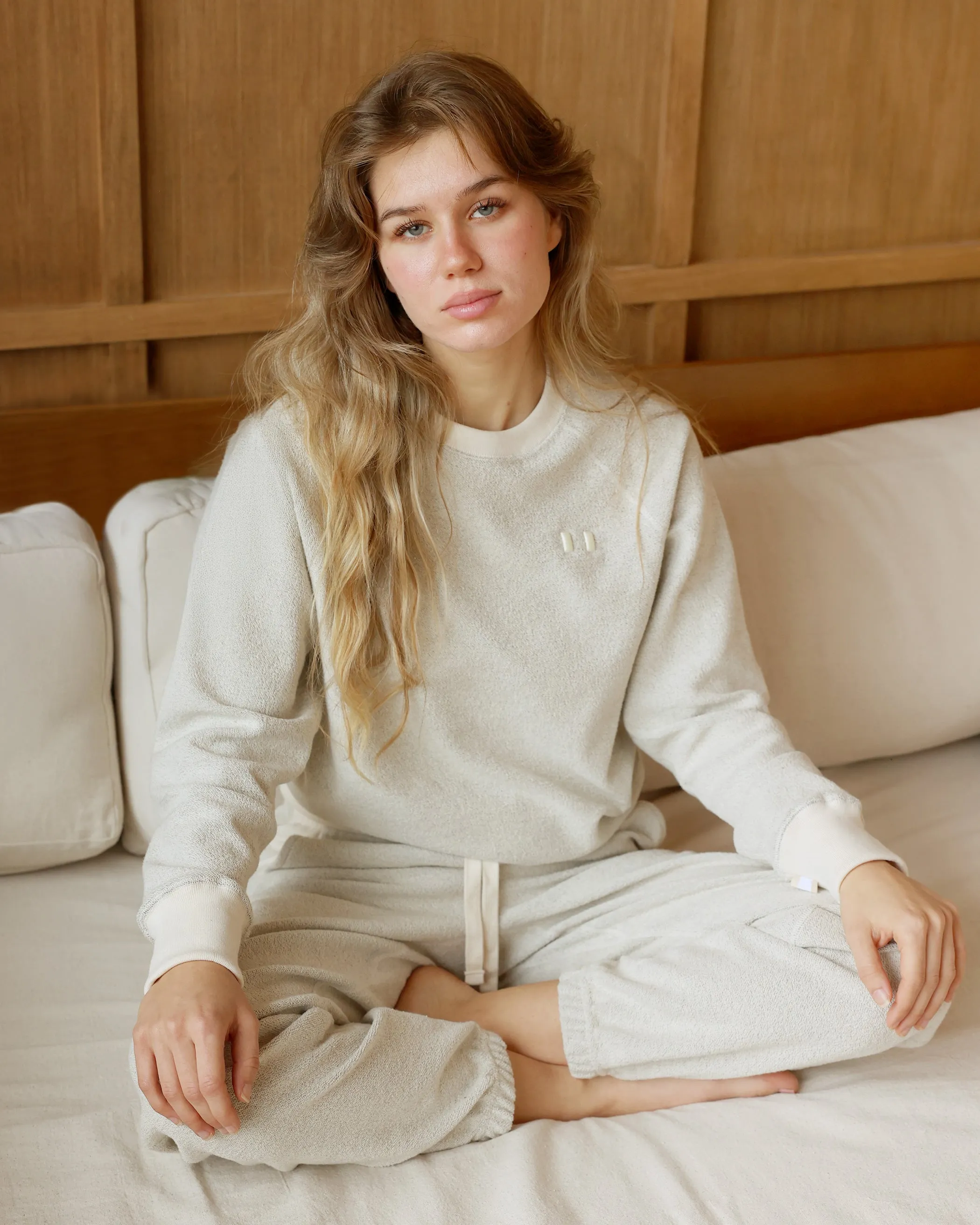 Reverse French Terry Sweatshirt Natural - Unisex