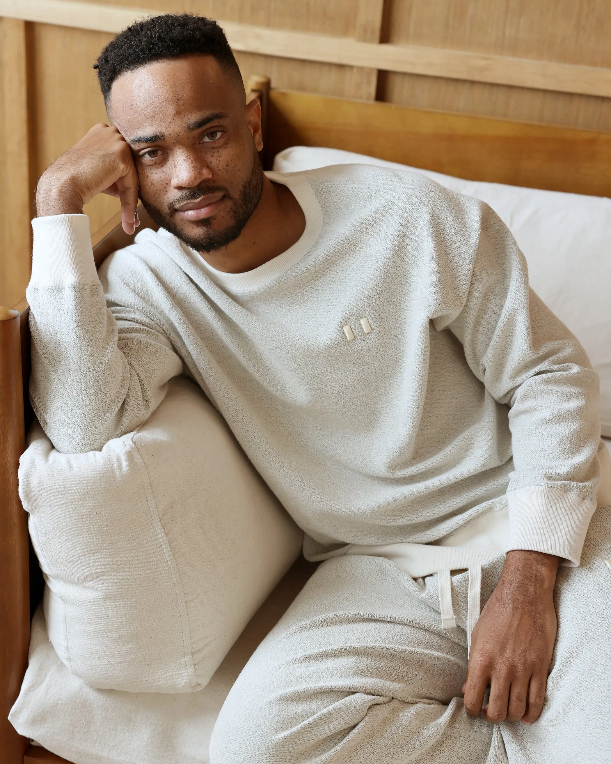 Reverse French Terry Sweatshirt Natural - Unisex
