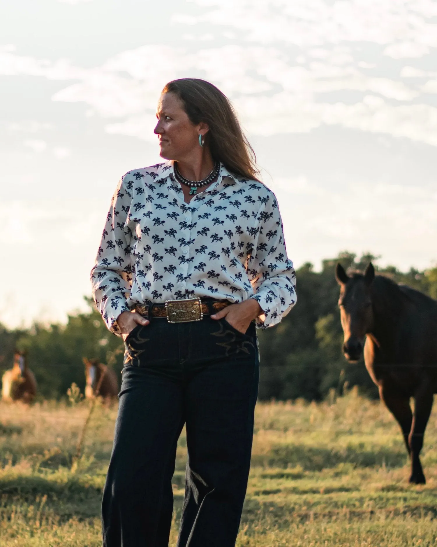 Ride Em Cowgirl Blouse