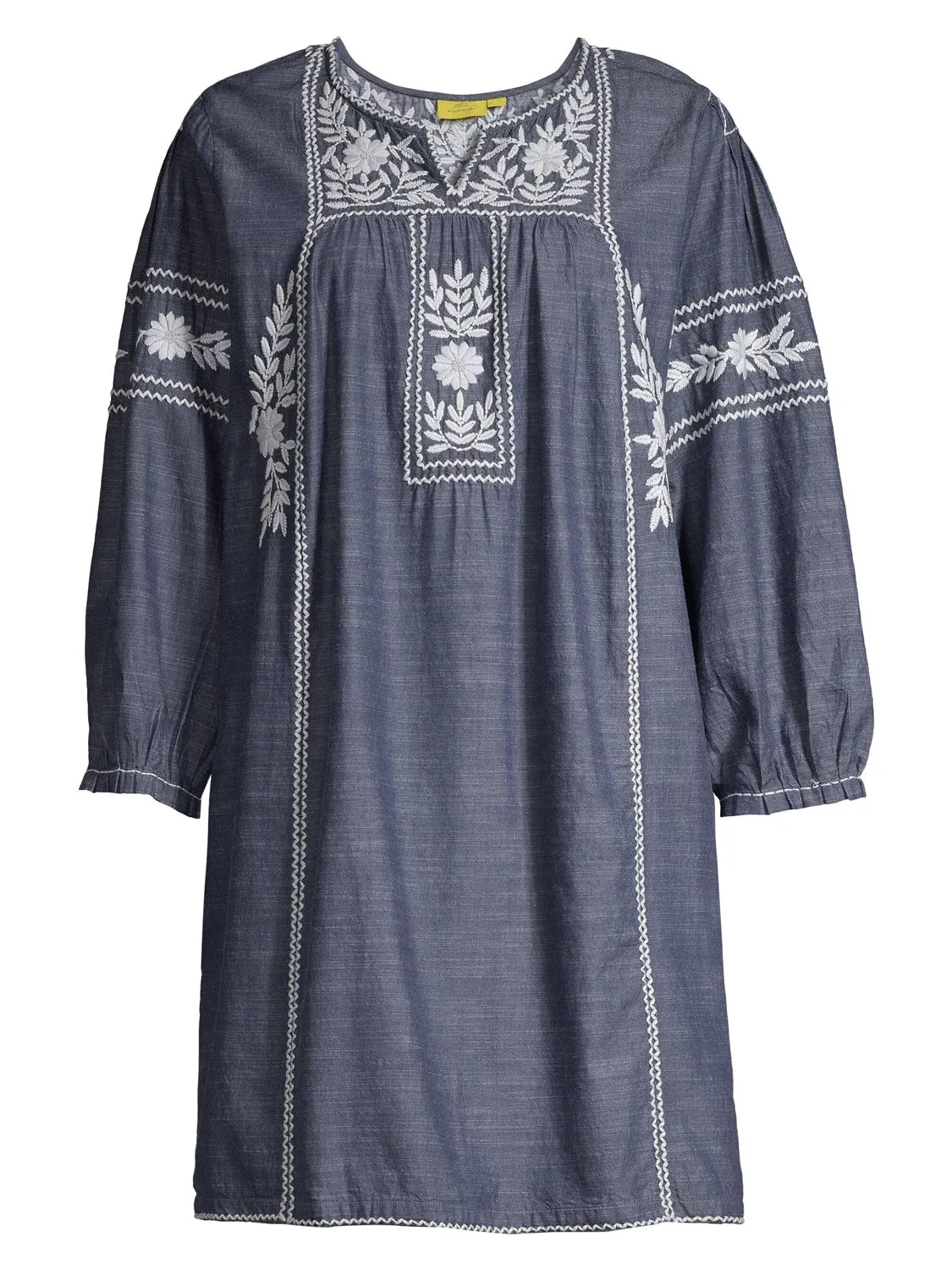 ROBERTA ROLLER RABBIT Women's Indigo Abigail Dress $245 NEW