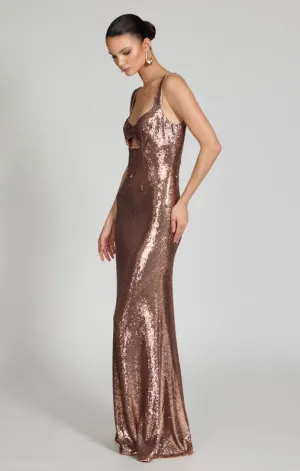 ROMANCE - JULIETTA GOWN DRESSES BLUSH - RM251003