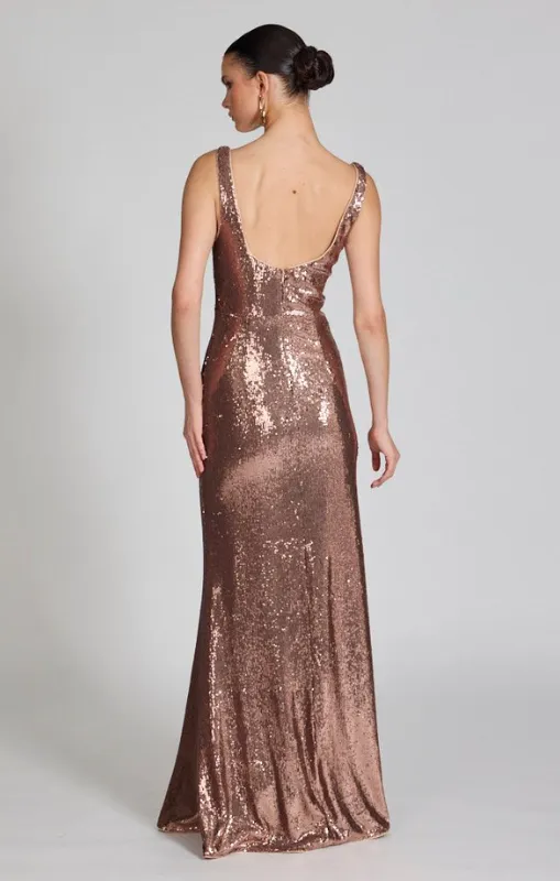 ROMANCE - JULIETTA GOWN DRESSES BLUSH - RM251003