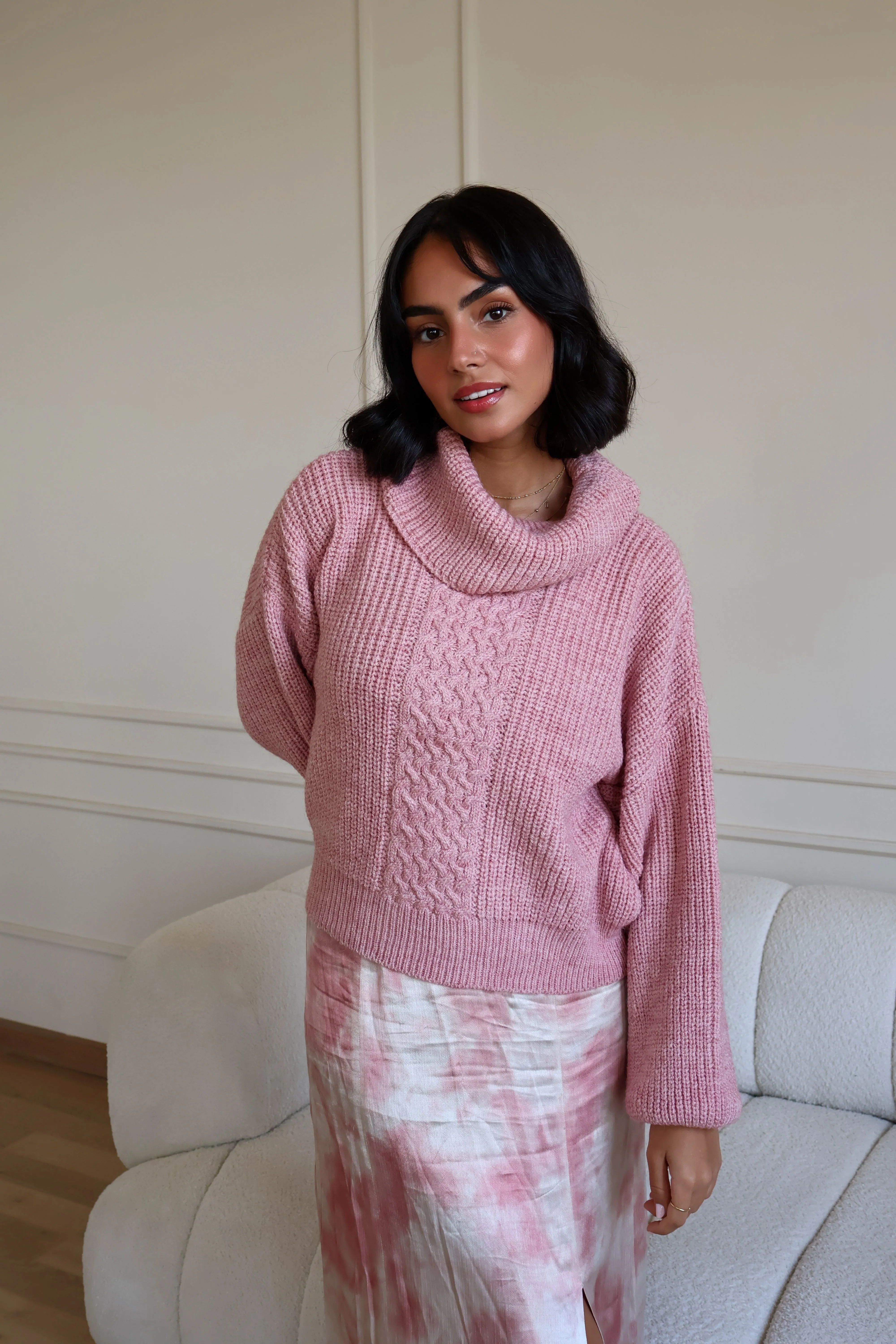 Rose Oversized Pullover
