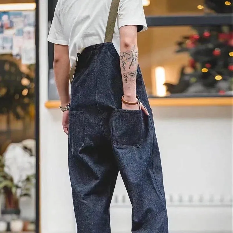 Salopette en jean vintage chic