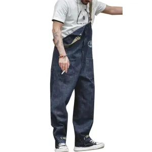 Salopette en jean vintage chic