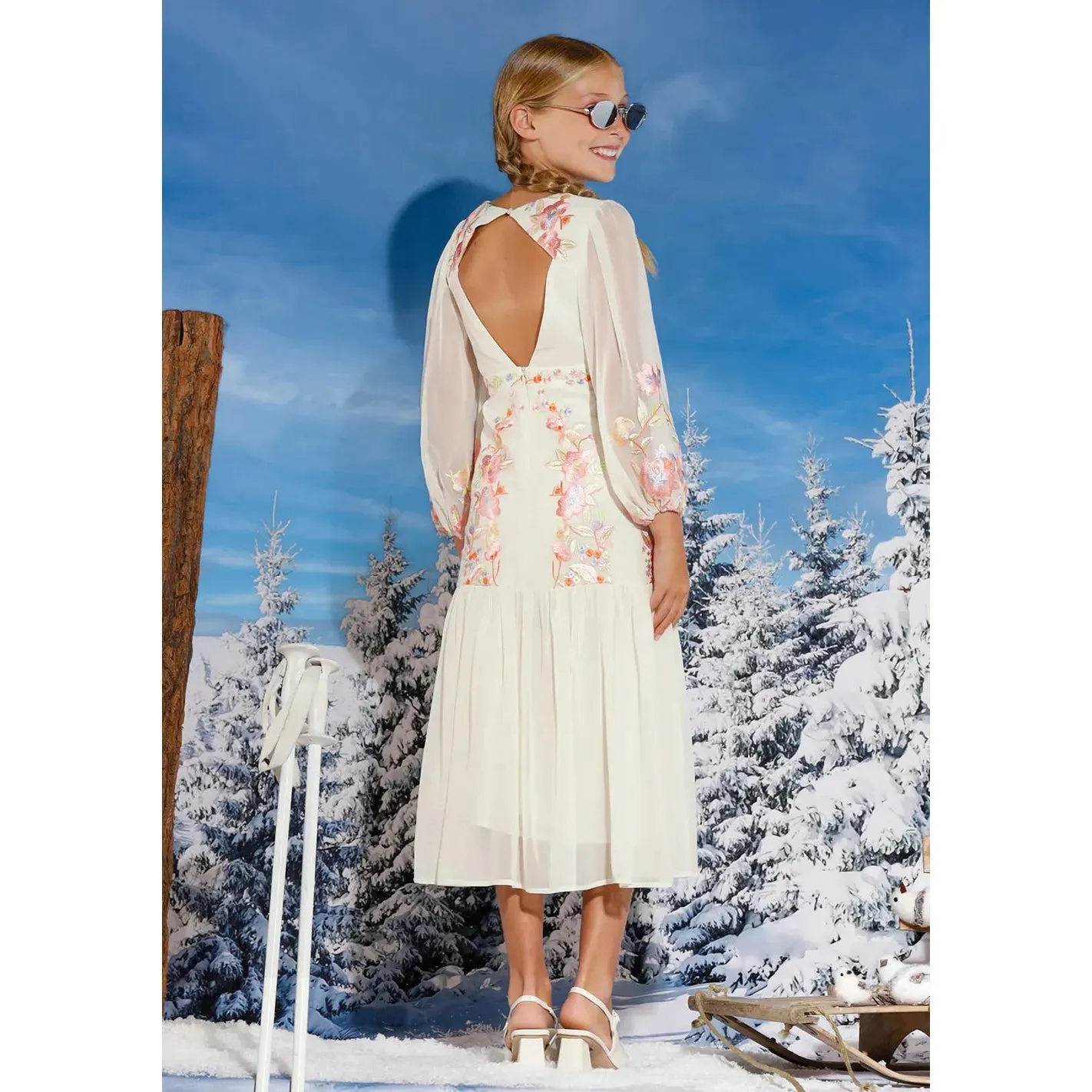 Sasha Maxi Dress - Cream