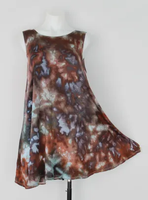 Sleeveless tunic size Medium ice dye - Magical Abyss crinkle