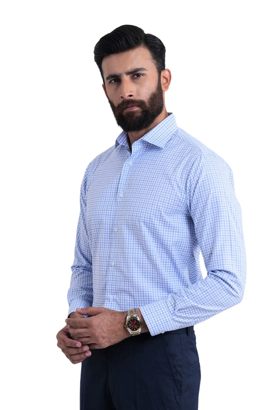 Smart Fit Check Dress Shirt SFC240145-1