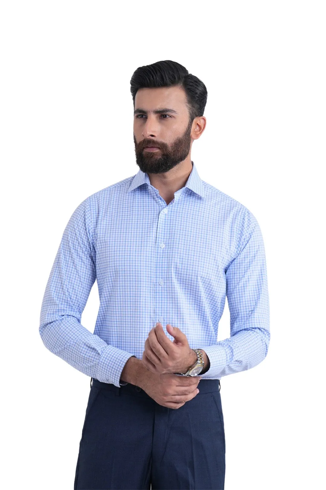 Smart Fit Check Dress Shirt SFC240145-1