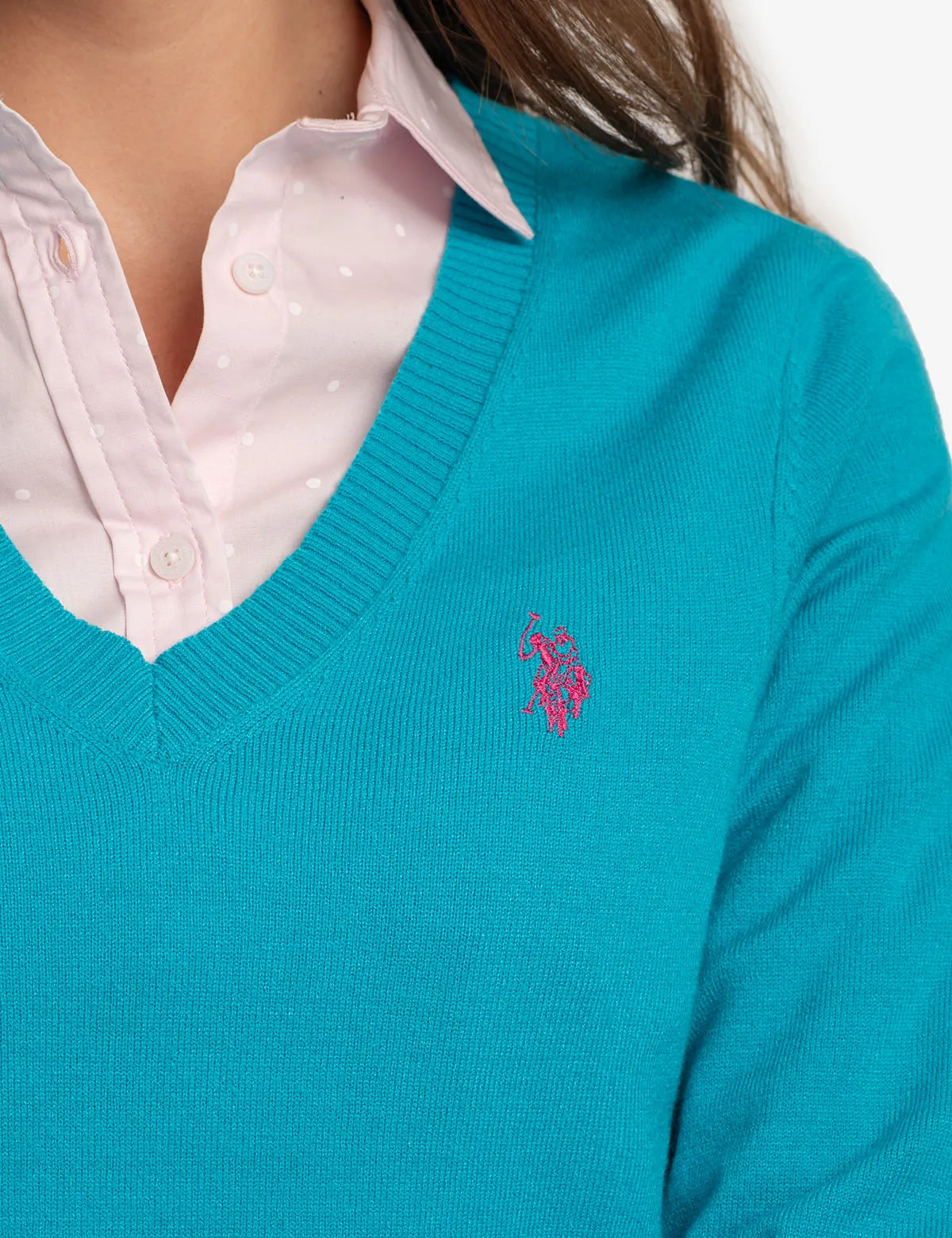 SOFT TOUCH V-NECK SWEATER
