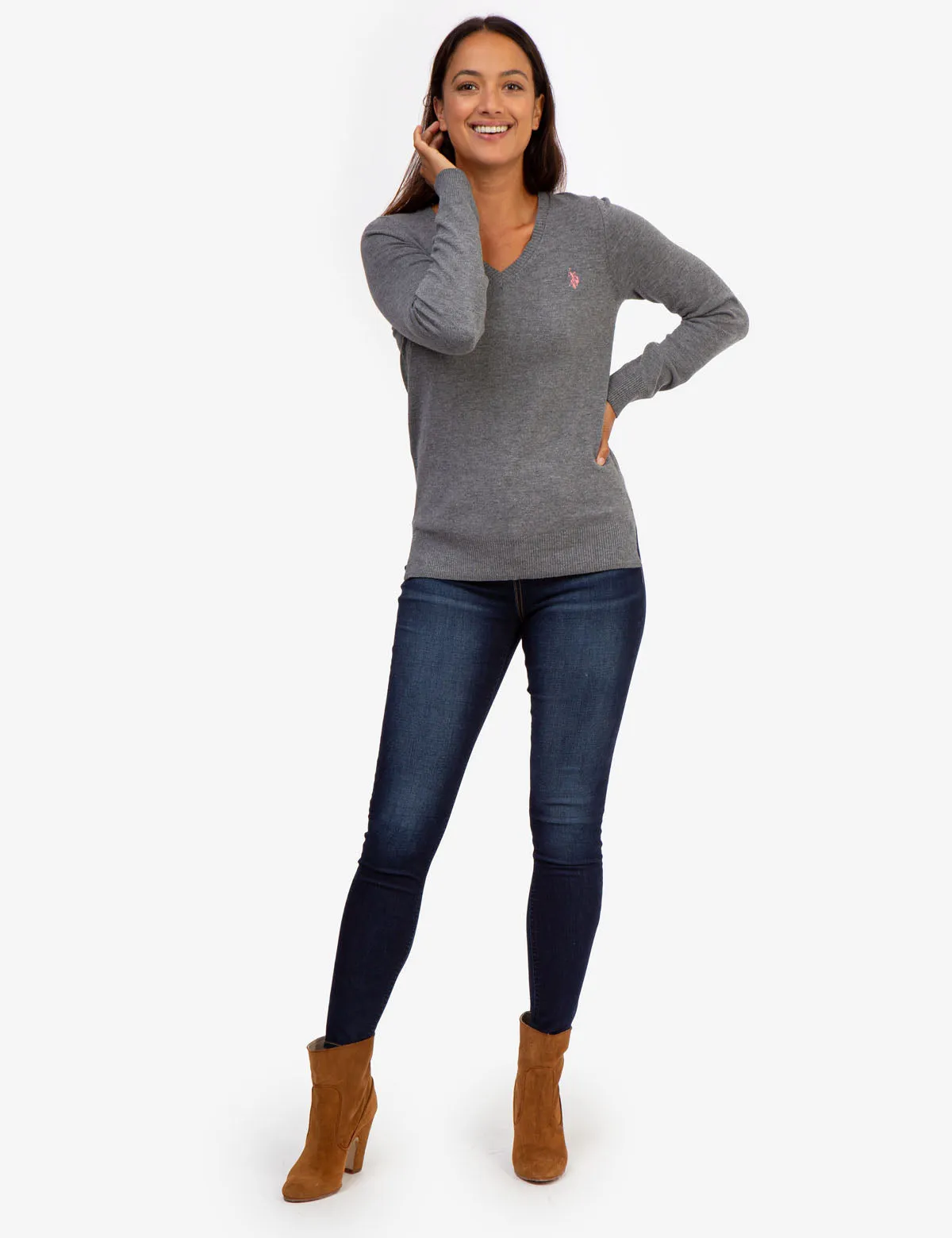 SOFT TOUCH V-NECK SWEATER