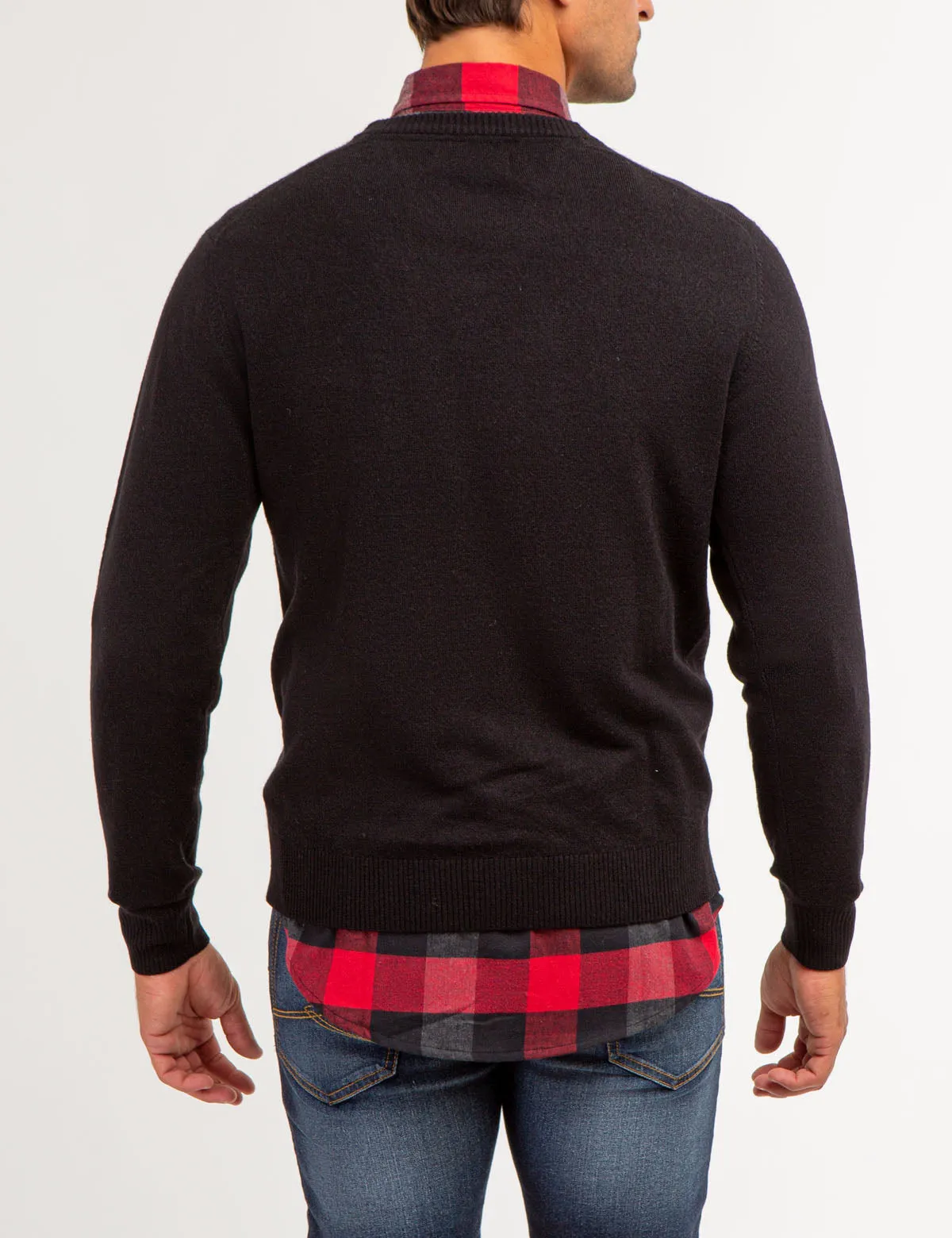 SOFT V-NECK SWEATER
