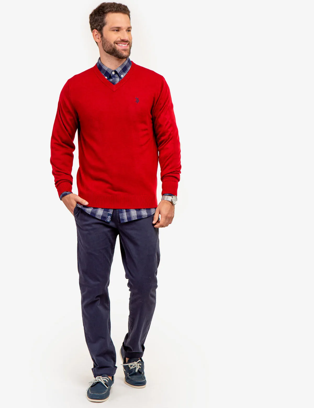 SOFT V-NECK SWEATER