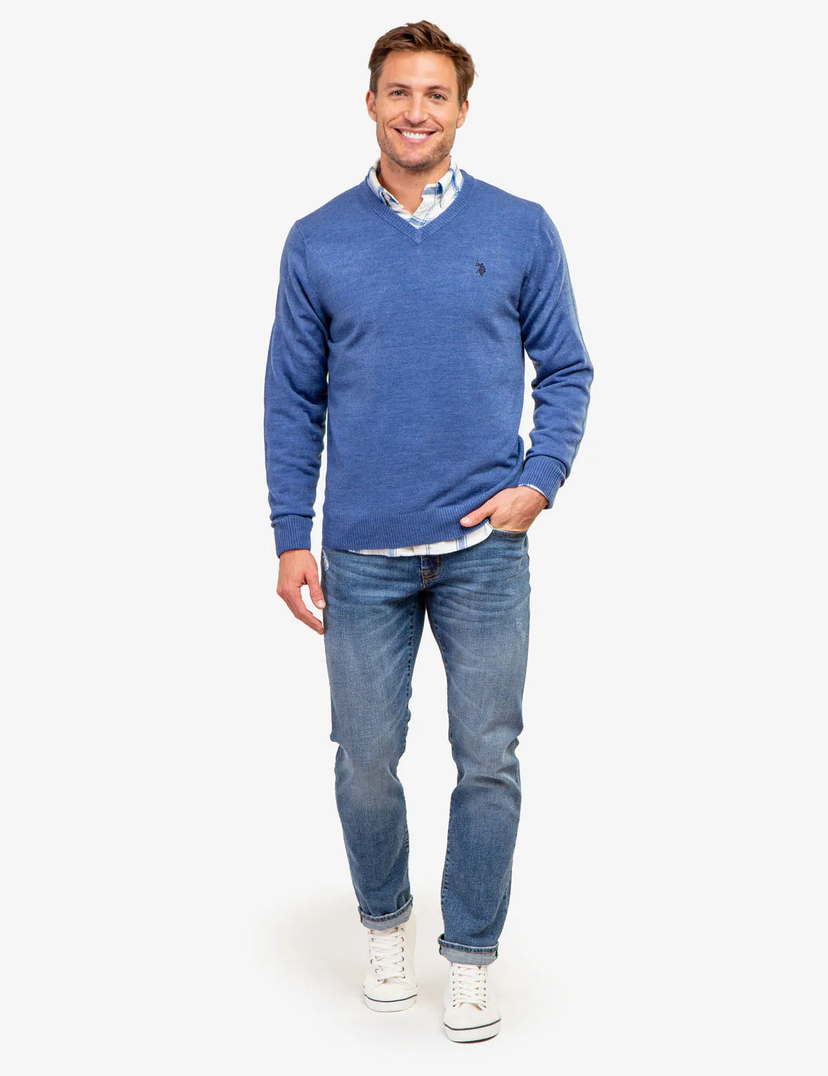 SOFT V-NECK SWEATER