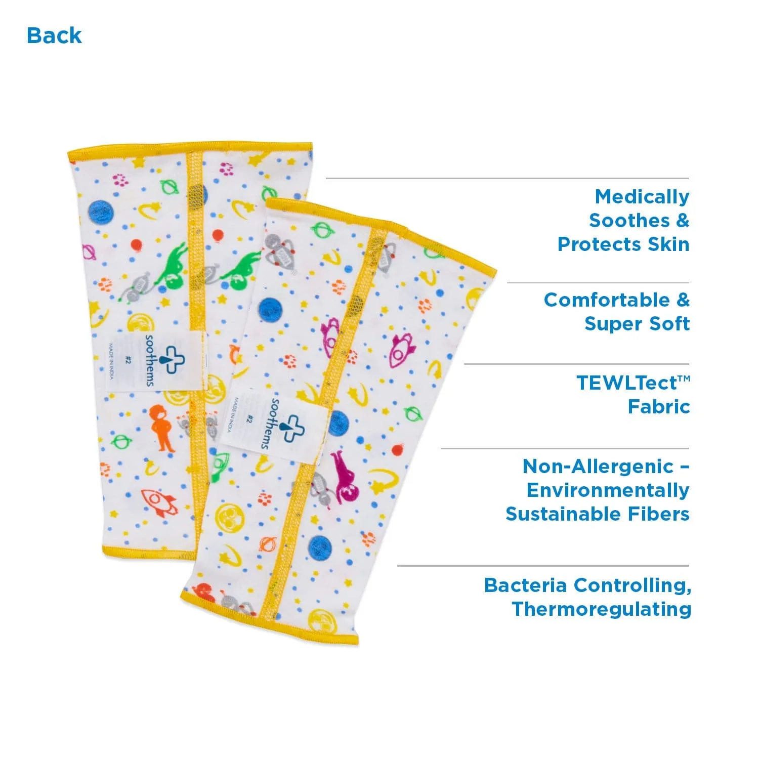 Soothems Eczema Sleeves For Children, Babies and Toddlers. May Also Be Used as Wet Wrap Sleeves for Arms or Legs Itch Relief