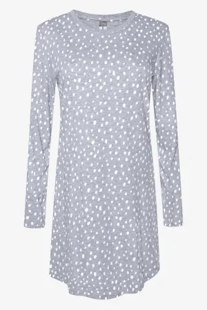 Spotted Sleepshirt Grey