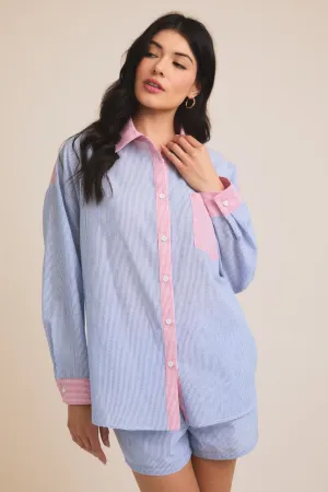 Stripe Combo Shirt