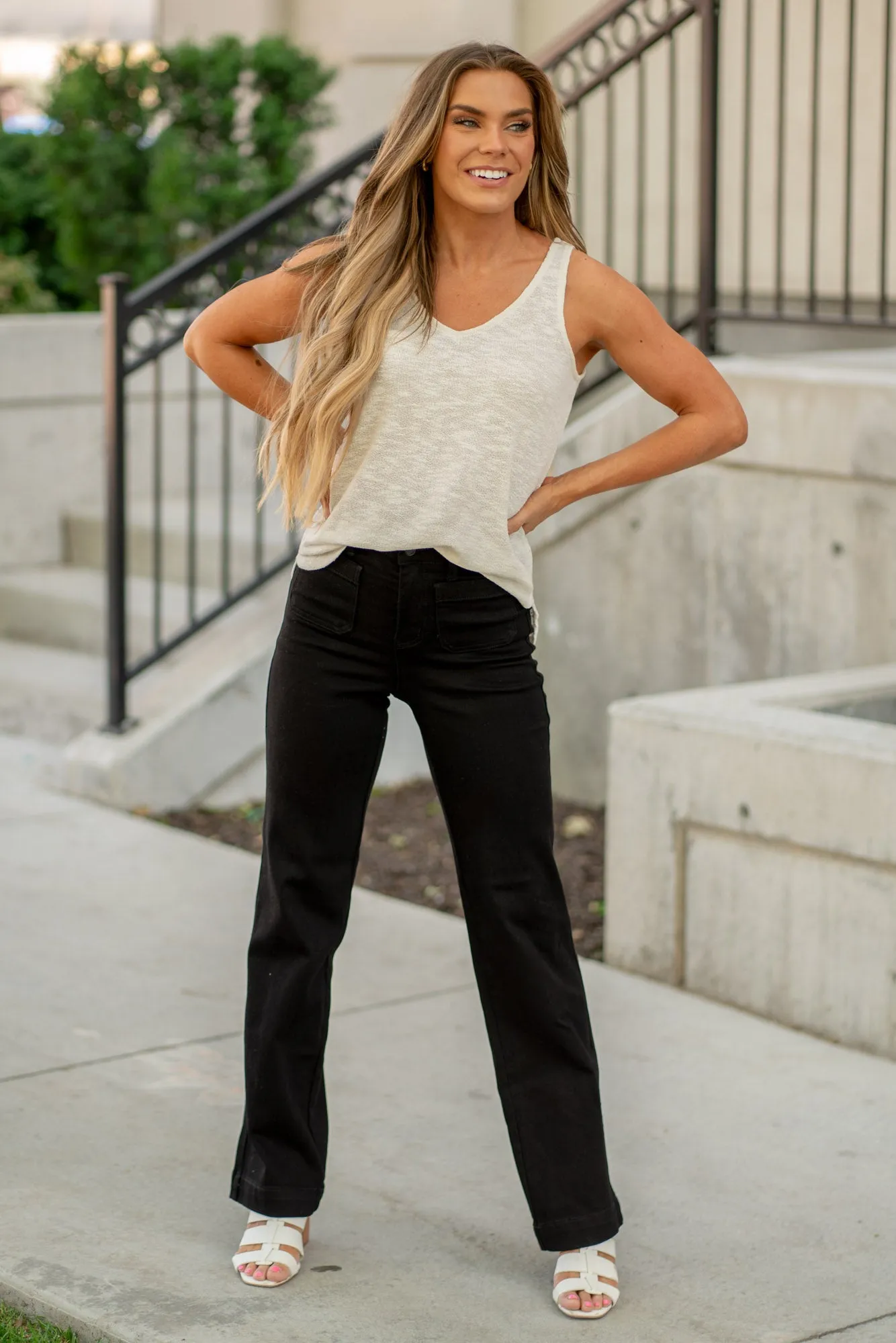 Summer Nights High Rise Straight Leg Regular & Plus Sizes