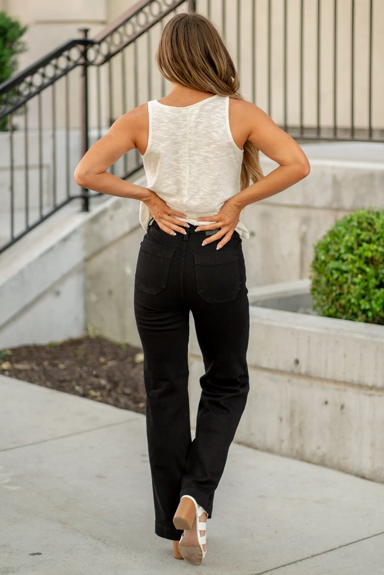 Summer Nights High Rise Straight Leg Regular & Plus Sizes