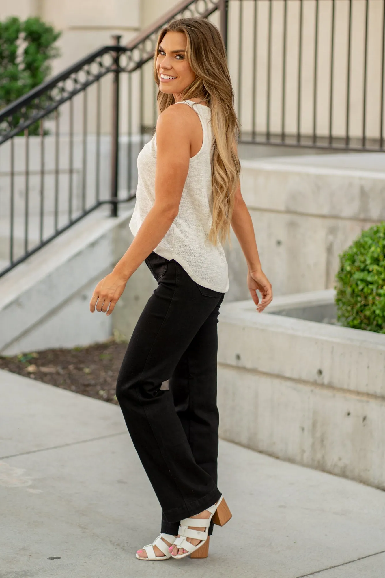 Summer Nights High Rise Straight Leg Regular & Plus Sizes