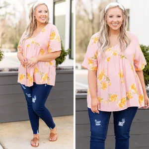 Sweet Comfort Top, Dusty Pink