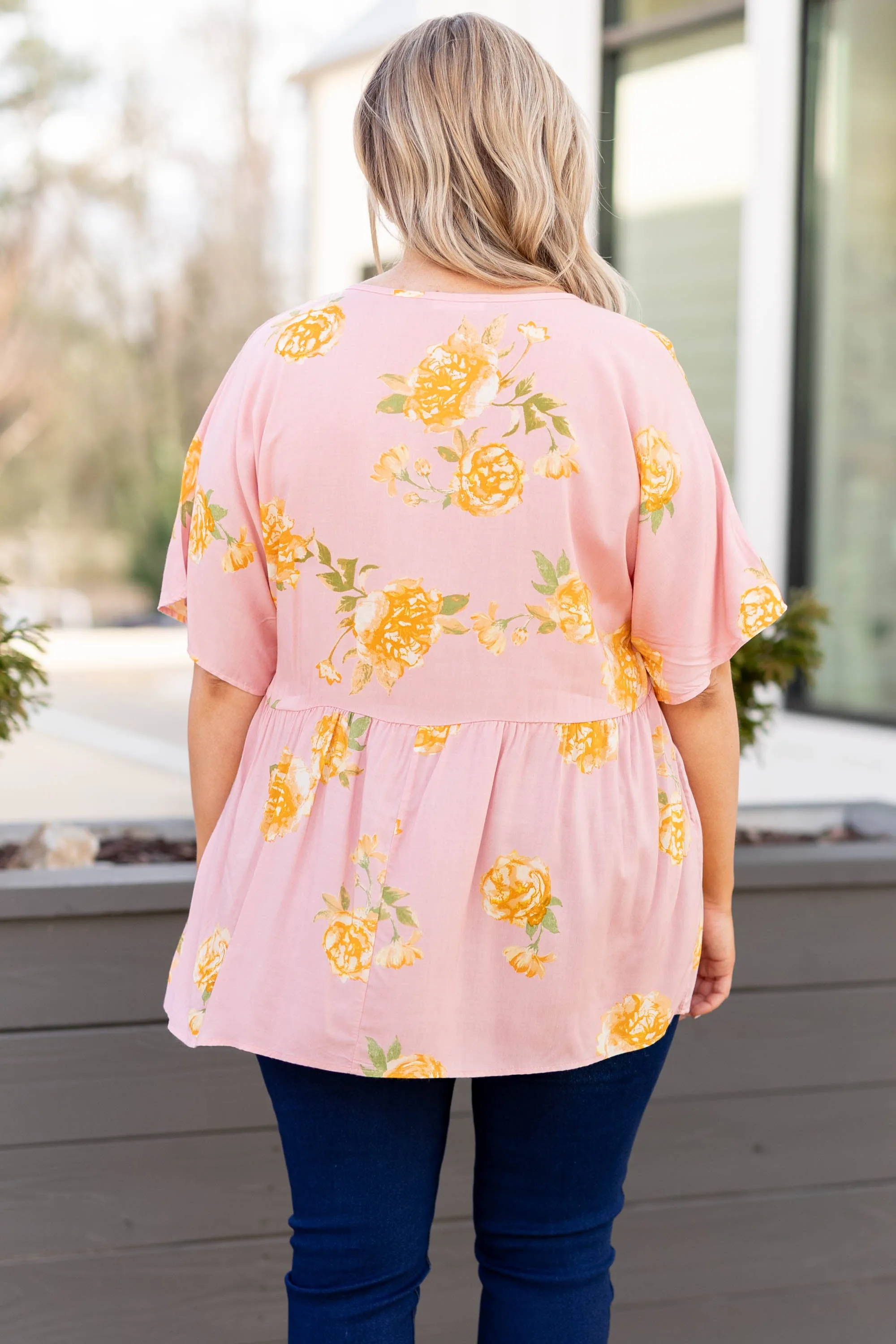 Sweet Comfort Top, Dusty Pink