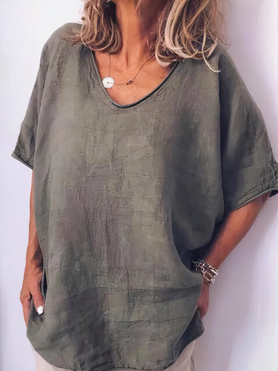 Tamara® | Oversized Linen T-Shirt